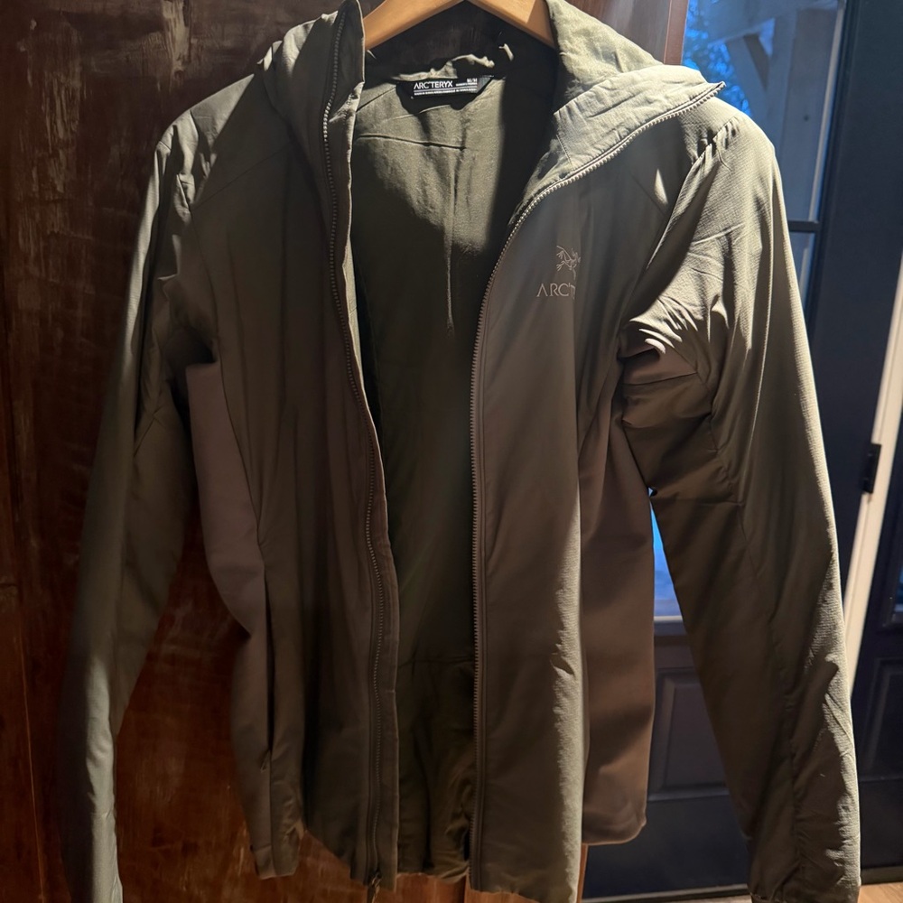Arc'teryx womens atom hoody jacket - forage green